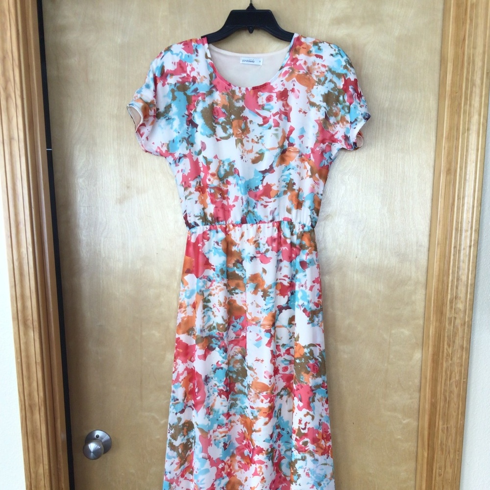 Junie Blake Maxi Short Sleeve Dress